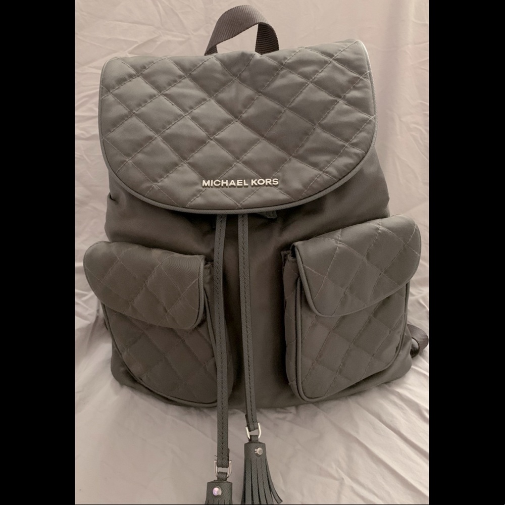 Michael Kors drawstring backpack. Lightly used.